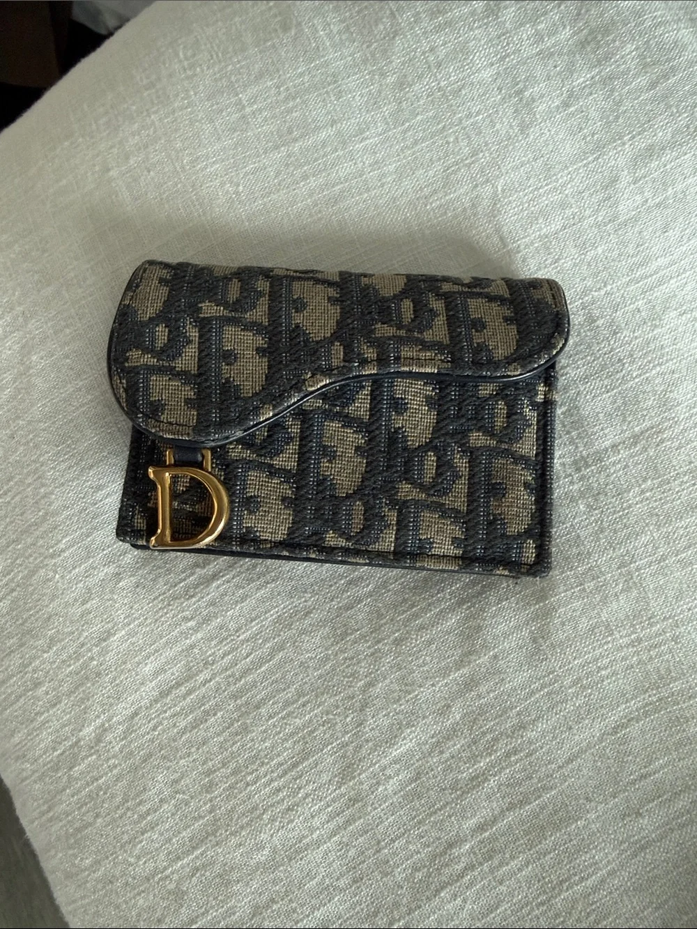 Christian Dior Saddle Wallet